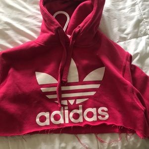 Adidas crop sweatshirt